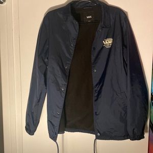 Blue Vans Windbreaker